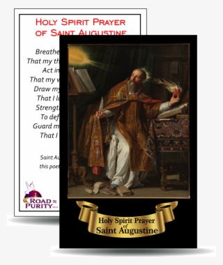 Holy Spirit Prayer Of Saint Augustine - Saint Augustine Of Hippo Paintings