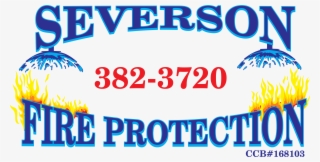 Severson Fire Logo - Poster