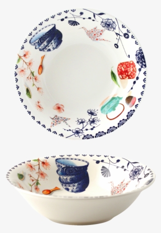 4 Cereal Bowls - Porcelain