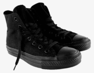 completely black converse