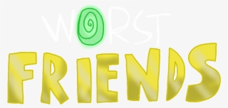 Worst Friends Logo White