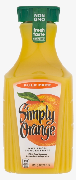 Simply Orange Pulp Free Original Orange Juice, - Pulp Free Orange Juice