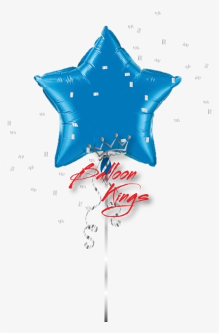 Sapphire Blue Star - Balloon