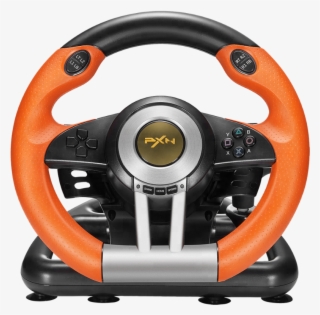 Pxn-v3ii Usb Racing Game Steering Wheel Plug And Play - Game Controller