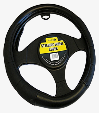 Van Steering Wheel Cover Large Luxury Padded Black - Barna Kormányvédő Bőr