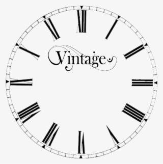 Your Very Own Vintage Clock Face - Clock Colouring Pages