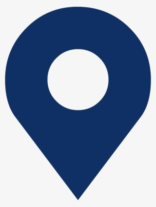 Map pointer location icon blue pin on white Vector Image