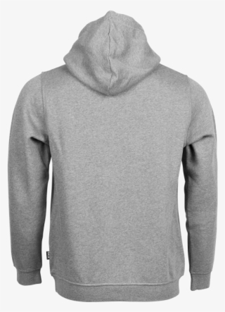 Grey Club Hoodie With Black Text Front Grey Club Hoodie - Grey Hoodie Front And Back Png