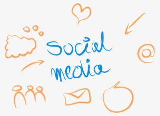 Cómo “enamorar” A Nuestros Clientes En Las Redes Sociales - Social Media Word Transparent