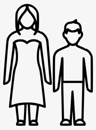 Png File Svg - Family Mother Son Daughter