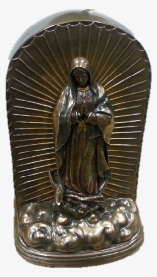 Virgen De Guadalupe Color Bronce