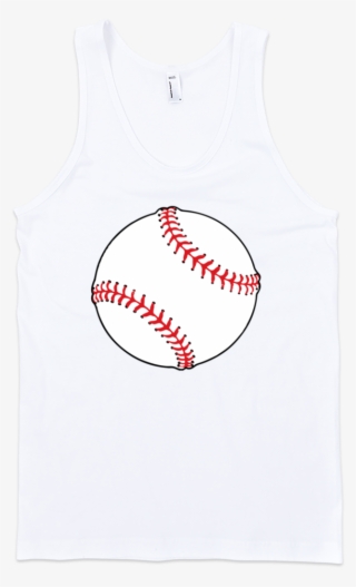 Baseball Ball Fine Jersey Tank Top Unisex By - Sweater