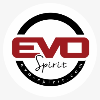 Cropped Evo Spirit Rond Rougeblanc - Electric Skateboard Evo 800 Logo