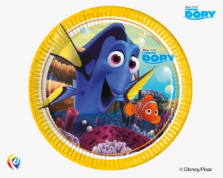 8 Finding Dory Theme Paper Party Plates 7667 P - Coordinato Dory