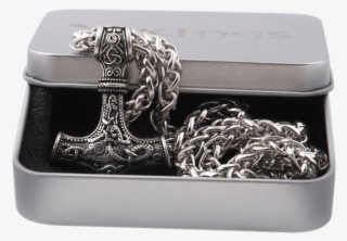 Keel Chain Silver Box - Mjölnir
