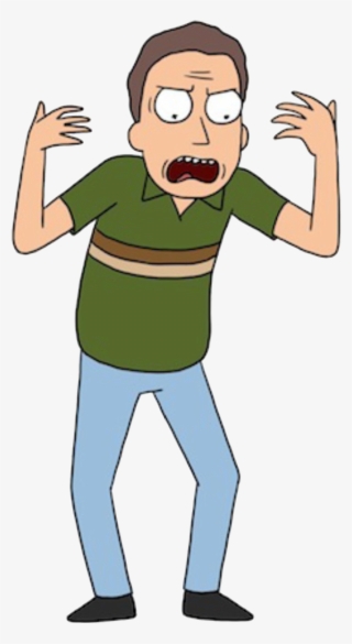 Rick And Morty Clipart Smith - Jerry Rick And Morty Png