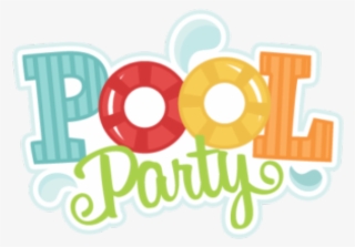 Weather Clipart Pool Party - Nome Pool Party Png