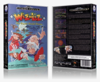 Sega Genesis Wiz N Liz Eu Sega Megadrive Replacement - Wiz N Liz