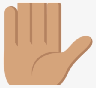 Hand Emoji Clipart Person Raising Both Hand In Celebration - Illustration