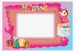 Kids Frames S - Frame Happy Birthday Pink