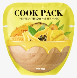 [ettang] Cook Pack The Fresh Rubber Mask Yellow - Ettang Cook Pack The Fresh Rubber Mask