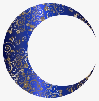 Gold Floral Crescent Mark Ii Icons Png - Moon Crescent Png
