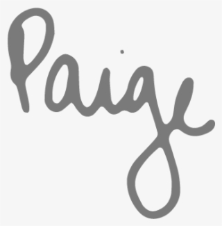 Paige Schwitters Signature - Calligraphy