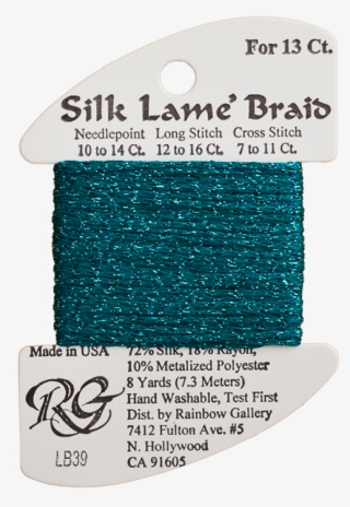 Needlepoint Silk Lame Braid Thread Lb-39 - Thread