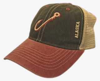 Fish Hook Trucker Baseball Hat - Baseball Cap