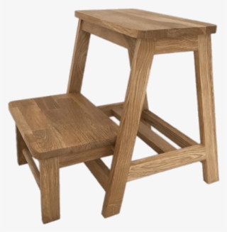 Furniture - 2 Step Wooden Stool Uk