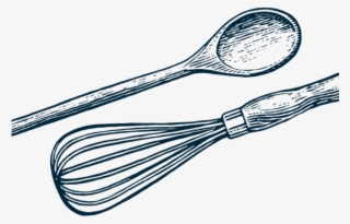 Spoon Clipart Whisk - Whisk And Spoon