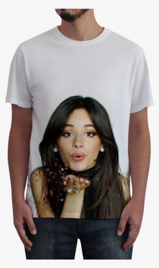 Camiseta Fullprint Camila Cabello Name De Only Love - Camila Cabello Photoshoot People