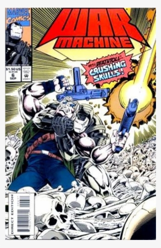Купете Comics 1994-09 War Machine - Cable Vs War Machine