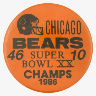Chicago Bears Super Bowl Xx - Circle