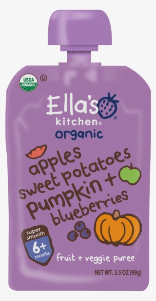 Apple Sweet Potato Pumpkin Blueberries - Ella's Kitchen