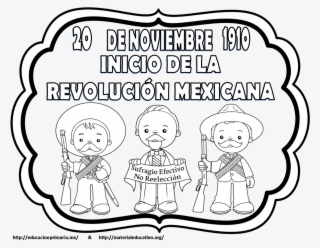 Dibujos Para Colorear Revolucin Mexicana - Personajes De La Revolucion Mexicana Para Colorear