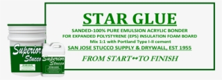 Stucco Supply Star Glue - General Supply