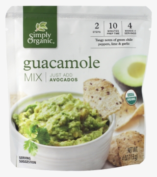 High Res - Simply Organic Guacamole Mix