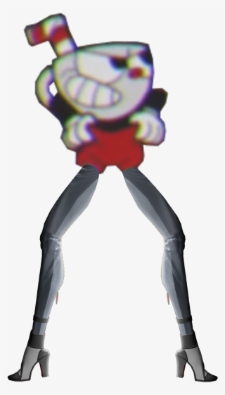 Cuphead With Bayonetta Legs - Characters With Bayonetta Legs