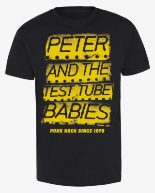 Peter & Test Tube Babies "logo Yellow" T-shirt - Peter And The Test Tube