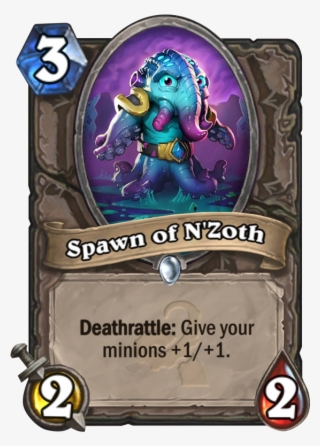Spawn Of N'zoth - Hearthstone Charge Divine Shield