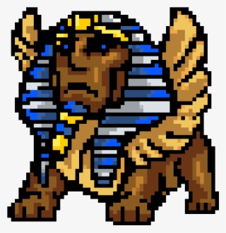 Sphinx - Mythical Creatures Pixel