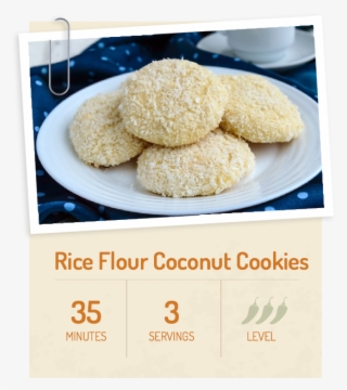 Rice Flour Cookies - Cookie