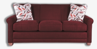 Burgundy Sofa - Couch