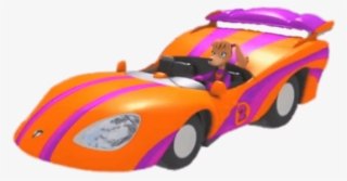 Free Png Download Turbo Dogs Mags In Her Car Clipart - Model Car