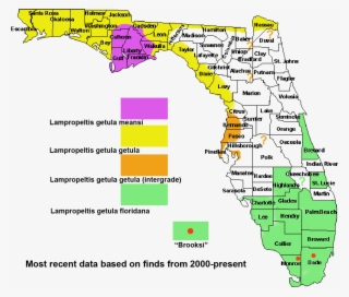 Click On The Map For County Local Fl Kingsnake Photos - Florida Counties Map