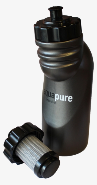 Aquapure Traveller For Protection Against Giardia In - Water Bottle