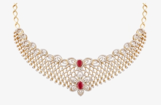 This Festive Season, We Have You Covered With Jewellery - Png Diamond Necklace Designs
