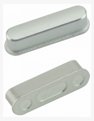 Microspareparts Power Button Silver Original Ipad Air - Plastic