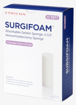 Surgifoam® Absorbable Gelatin Sponge Hemorrhoidectomy - Ethicon Surgifoam Absorbable Gelatin Sponge